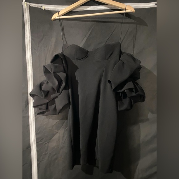 Mini Black Dress - Picture 2 of 5